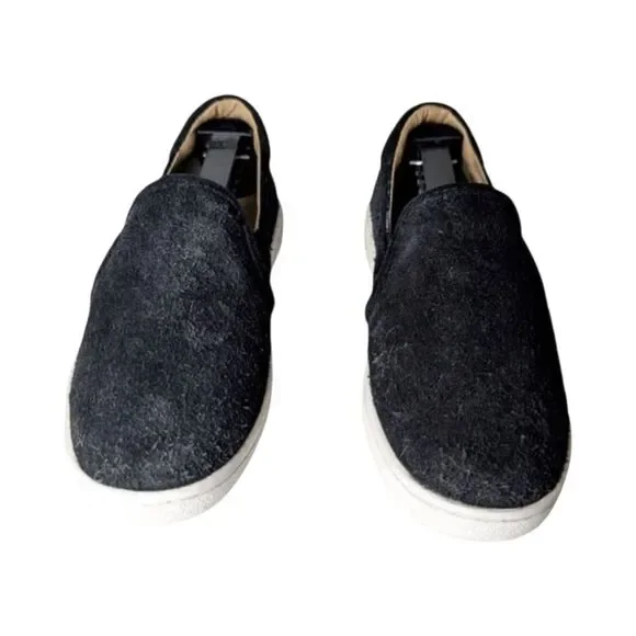 UGG Ricci Black Suede Slip-On Size 6 - Picture 4 of 7